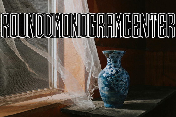 Round_3D_Monogram_Center Example 3