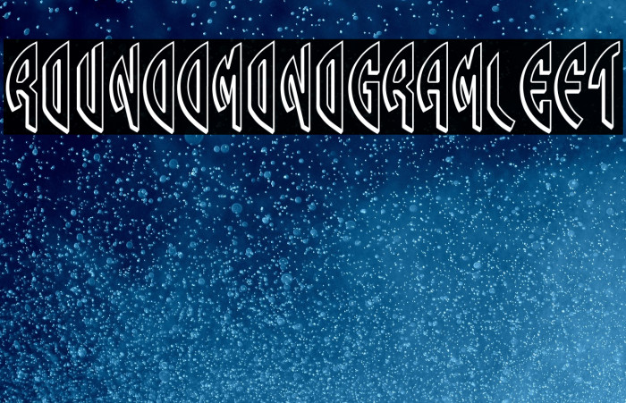 Round_3D_Monogram_Left Example 2