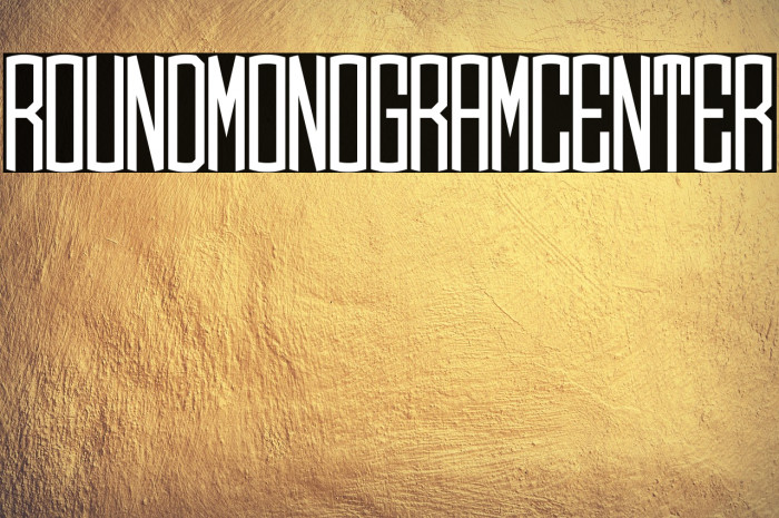 Round_Monogram_Center Example 3