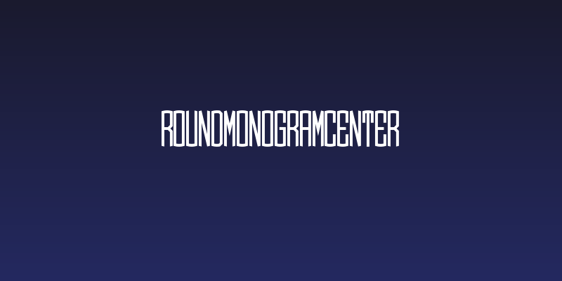 Round_Monogram_Center Social Header