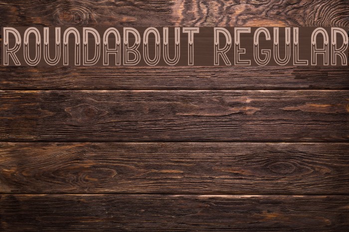 Roundabout Regular Example 3