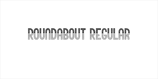 Roundabout Regular Logo