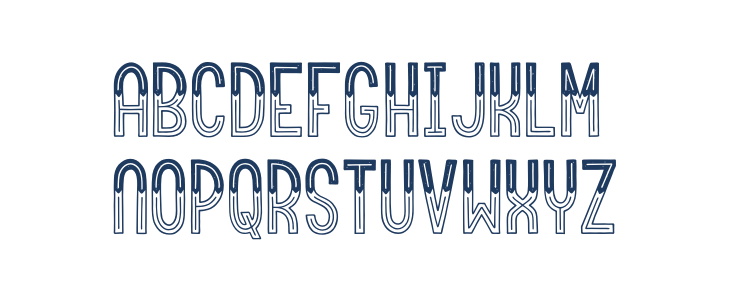 Roundabout Regular Lowercase