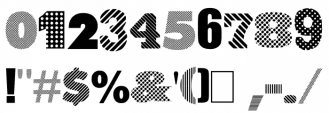 Roundabout Font OTHER CHARS