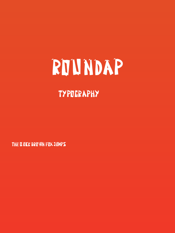 Roundap Poster