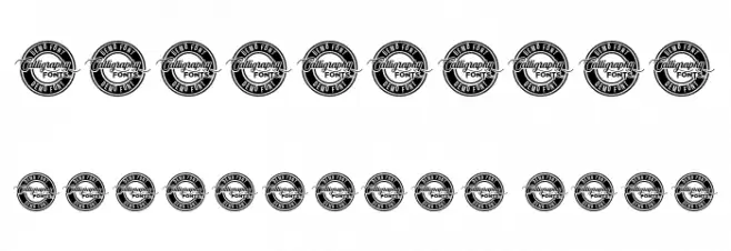 Rounded Barbed Demo Italic Font OTHER CHARS