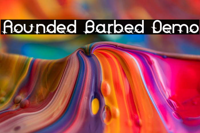 Rounded Barbed Demo Example 3