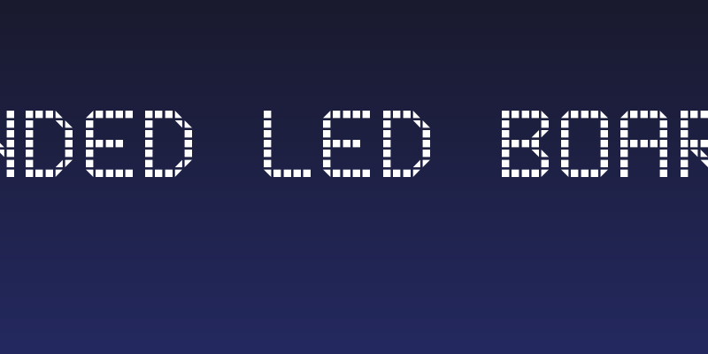 Rounded LED Board-7 Social Header