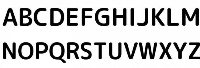 Rounded Mplus 1c Bold Fonte MAIÚSCULAS
