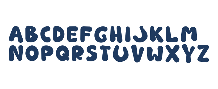 Rounded Robin Solid Uppercase