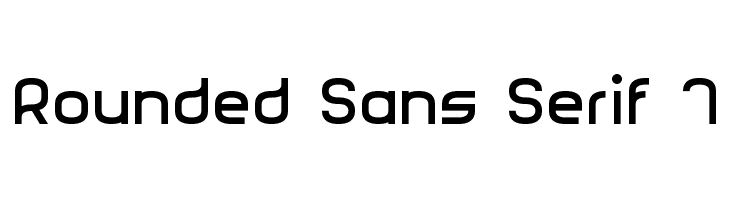 Download Rounded Sans Serif 7 Font Download For Free Ffonts Net SVG Cut Files