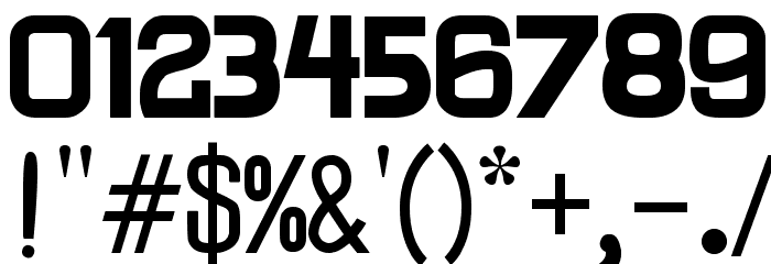 Rounded Sans Font OTHER CHARS