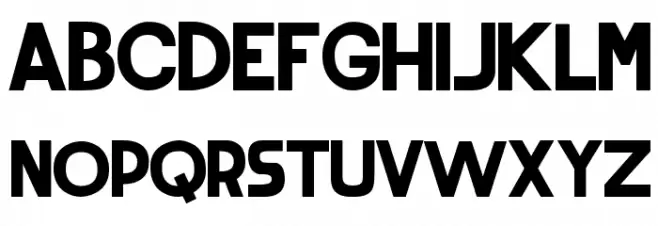Rounded Sans Polices MAJUSCULES
