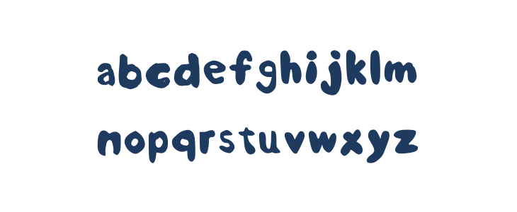 Rounded Semibold Medium Lowercase