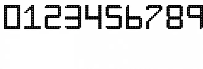 Rounded display St Шрифта ДРУГИЕ символов