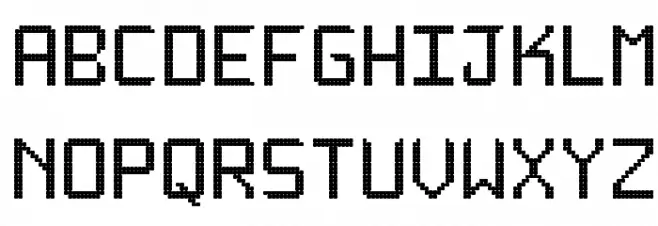 Rounded display St Schriftart Groß