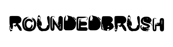 RoundedBrush Font
