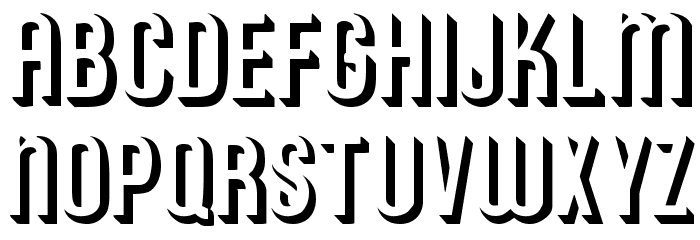 RoundedRelief Regular Font LOWERCASE