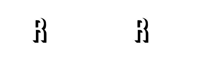 RoundedRelief Font