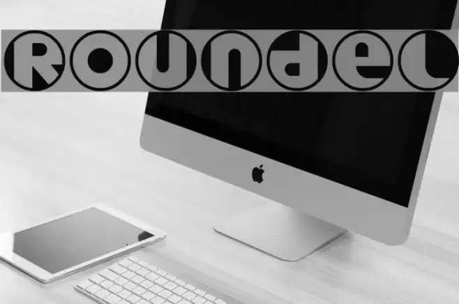Roundel Font examples