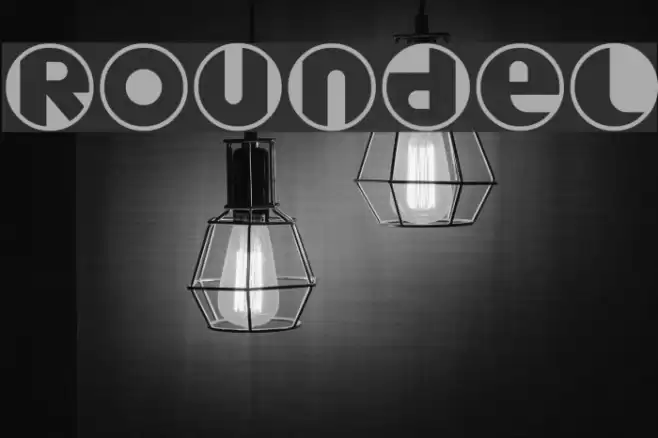 Roundel Font examples