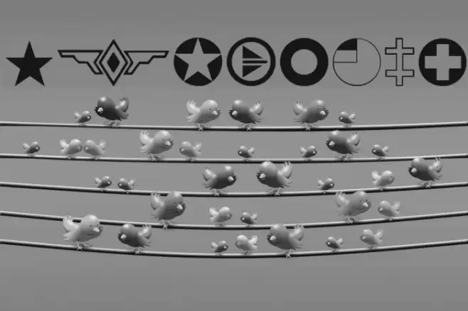 Roundels Font examples