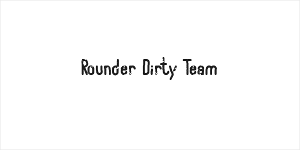 Rounder Dirty Team Logo