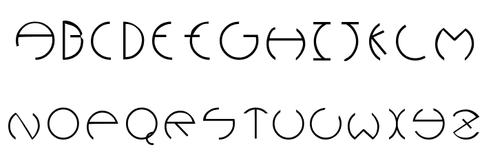 Rounders Font LOWERCASE