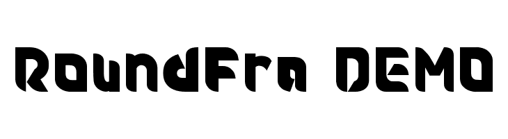 Roundfra DEMO  免费字体下载
