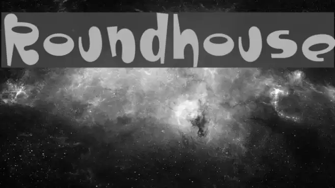 Roundhouse Font examples