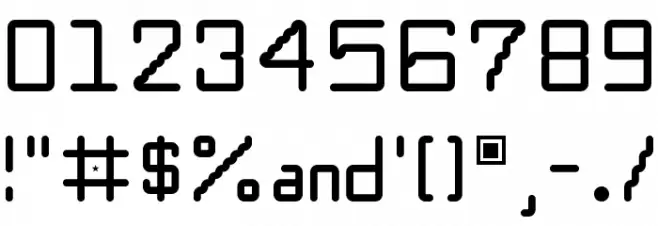 Roundico Regular Font OTHER CHARS