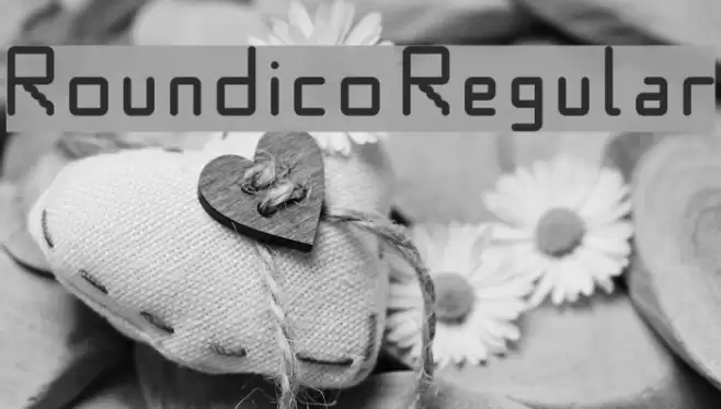 Roundico Regular Font examples