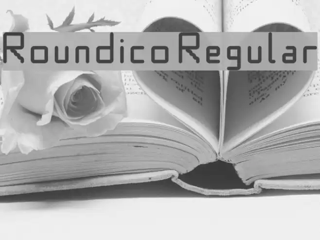 Roundico Regular Font examples