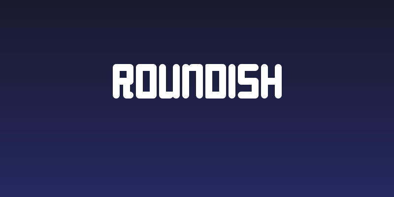 Roundish Social Header