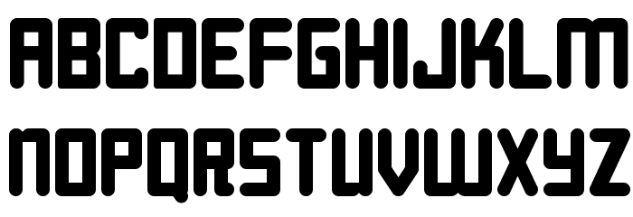 Roundish Font LOWERCASE
