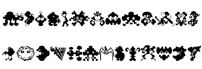 Roundlings Font LOWERCASE