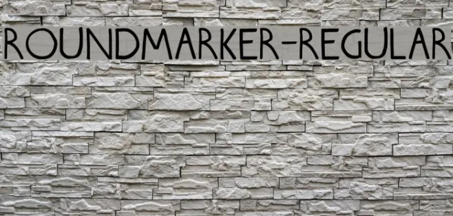 Roundmarker-Regular Example 1