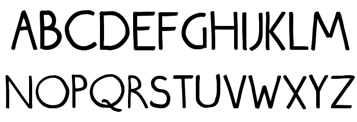 Roundmarker-Regular Font LOWERCASE