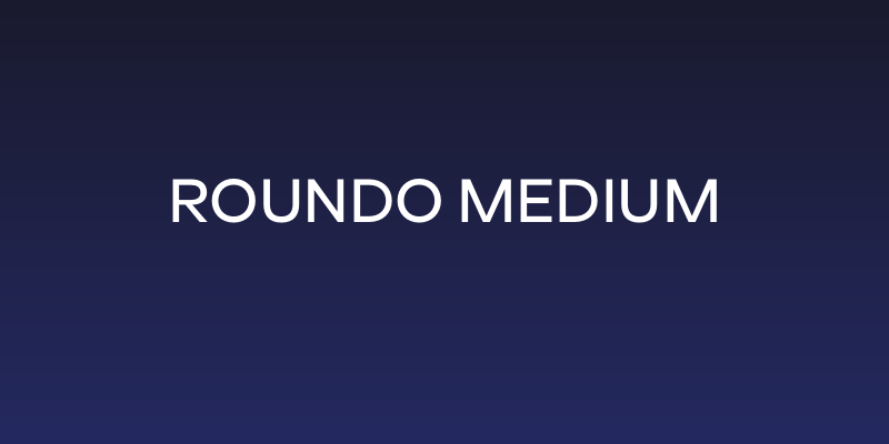 Roundo Medium Social Header