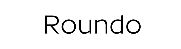 Roundo  Fuentes Gratis Descargar