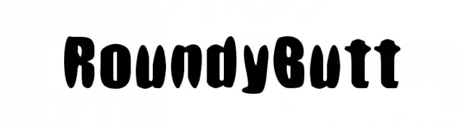 RoundyButt  Fuentes Gratis Descargar