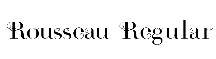 Rousseau Regular  لخطوط تنزيل
