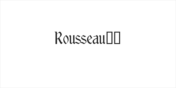 Rousseau!" Logo