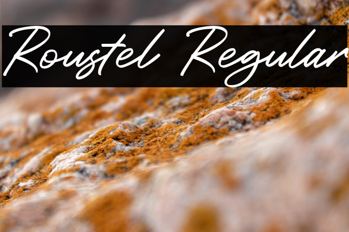 Roustel Regular Example 1
