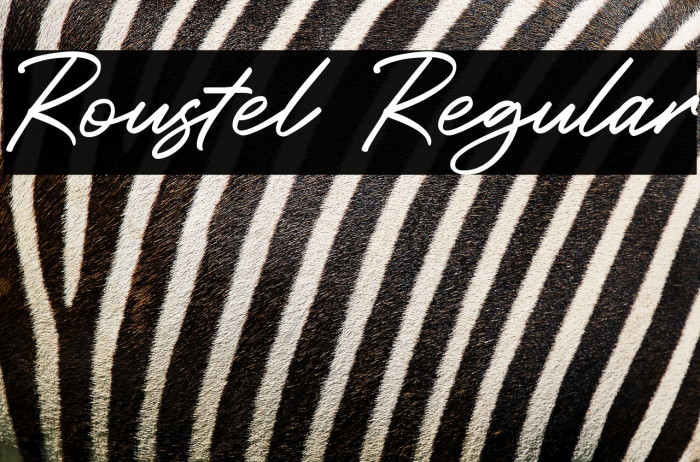 Roustel Regular Example 2