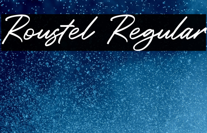 Roustel Regular Example 3