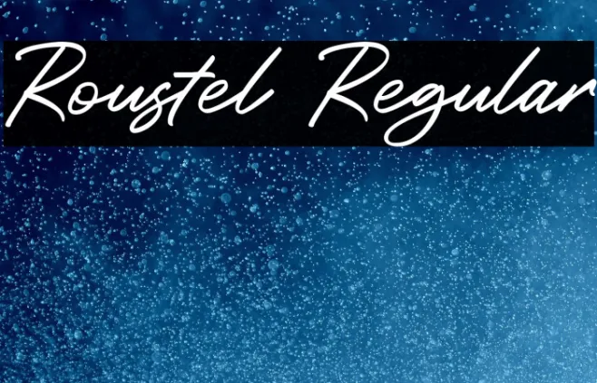 Roustel Regular Example 3