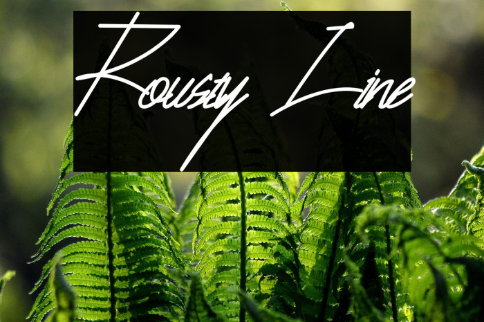 Rousty Line Example 1