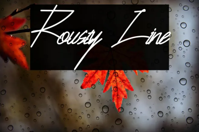 Rousty Line Example 2
