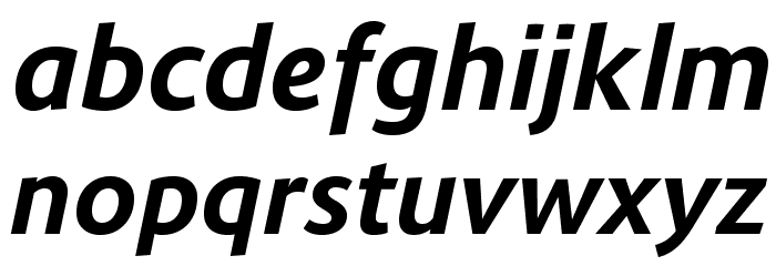 Route 159 Bold Italic Font LOWERCASE